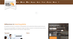Desktop Screenshot of burgmuehle.de